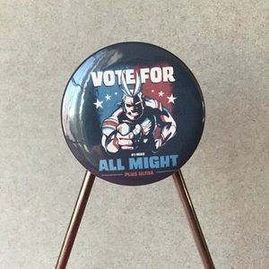 ✨My Hero Academia | Handmade All Might button✨